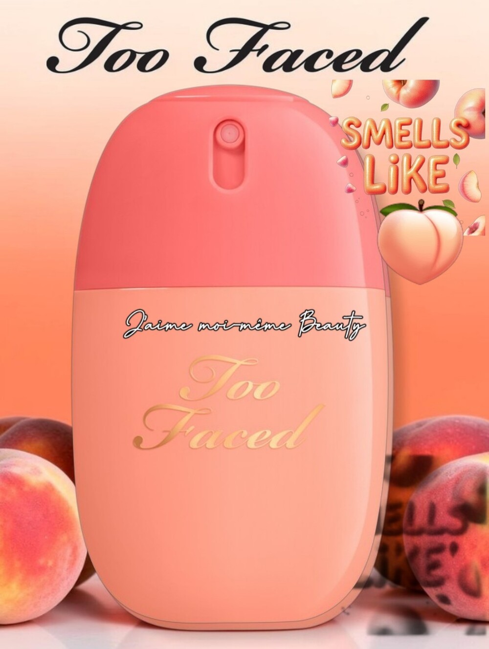 Too Faced Peach-Scented Makeup Setting Spray